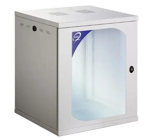 PRO Series wall-mounted cabinets, W600xD600xH1054 22U, removable side panels, grey RAL 7035