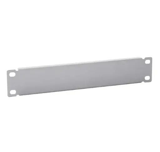 10″ blind panel – 1U – grey RAL 7035