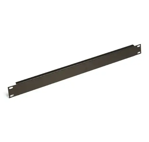 Blind panel 1 U/19″ – black RAL 9005