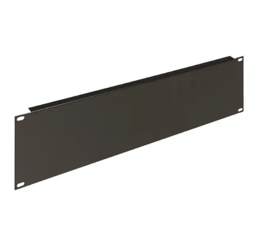 Blind panel 3 U/19″ – black RAL 9005