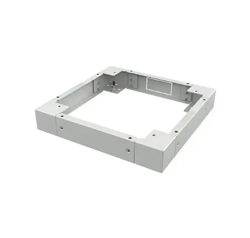 Plinth for floor standing TECH cabinet W600xD600, gray RAL 7035