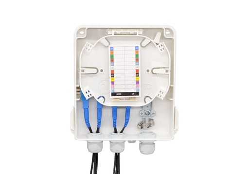 INDOOR/OUTDOOR WALL BOX 8 PORTS SC - WP08U1