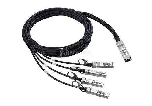 
40G QSFP+ – 4X10G SFP+ DIRECT ATTACH COPPER (DAC)