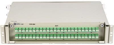 FIBER OPTIC PATCH PANEL  2U RACK MOUNT TYPE