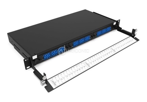 1U 3 SLOTS LGX SLIDING PATCH PANEL - MP3PP05 