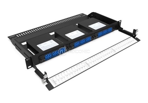 1U 3 SLOTS LGX MODULAR FIXED FRAME - MP3PP07 
