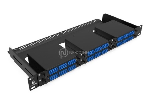 1U 6 SLOTS SLG MODULAR FIXED FRAME - MP6PP01 