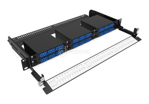 1U 6 SLOTS SLG MODULAR FIXED FRAME - MP6PP02 