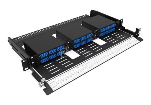 1U 6 SLOTS SLG MODULAR FIXED FRAME - MP6PP03 