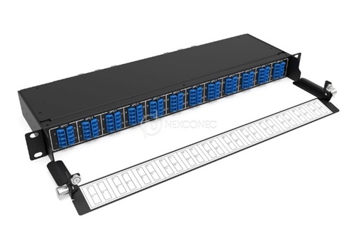 1U 96FO TRANSITION QSFP 40G TO SFP 10G BASE-8 BREAKOUT PANEL - QPF96xx 
