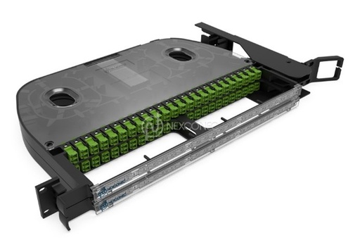 1U 48 PORTS SC SX/LC DX PIVOT PATCH PANEL - PIV01 