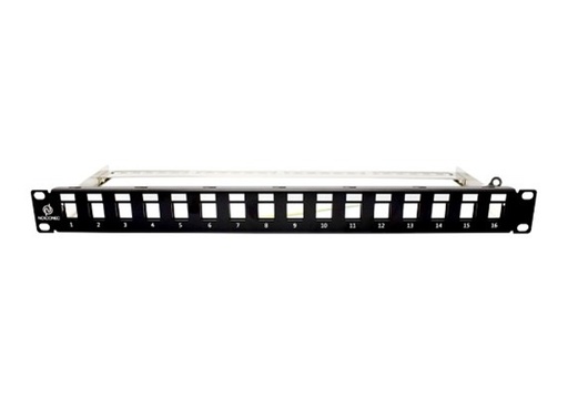 1U 16 PORTS UTP/STP UNLOADED PATCH PANEL - CMX1SUN-16