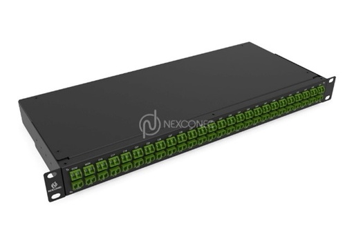 1U SLIM PANEL DWDM MUX & DEMUX 16CH (UP TO 48CH) - WDMPPxx 