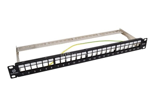1U 24 PORTS STP UNLOADED PATCH PANEL - CMX1SUN 