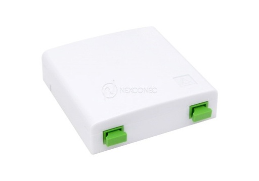 FTTH WALL OUTLET 2PORTS - WO05 