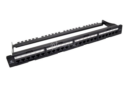 CAT6 UTP FLAT KEYSTONE JACK PATCH PANEL - CM61UKBK 