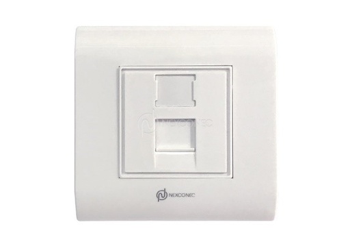 COPPER FACEPLATES (EU) TYPE SHUTTERED JACK - CMFPEx 