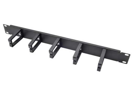 1U CABLE MANAGER 5 HOOKS PLASTIC 80MM - FCM02 